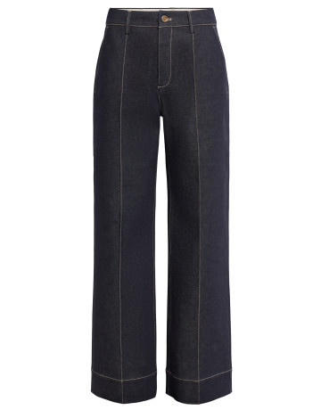 pantalon femme  salsa jeans chino straight atelier in raw