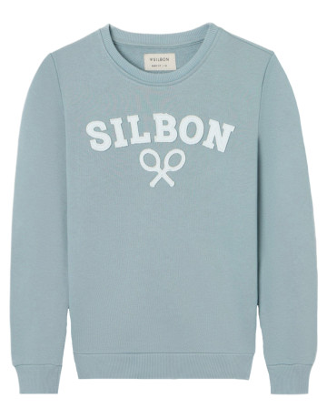 sweat-shirt garçon  silbon sweat-shirt kids silbon raqueta m