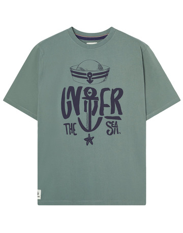 t-shirt homme  altonadock t-shirt kaki