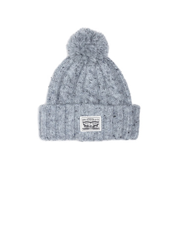  levi's backpatch pom beanie