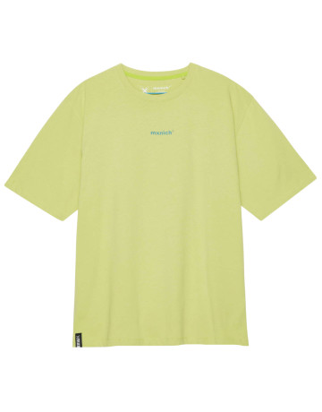 t-shirt homme  munich streetwear t-shirt lime