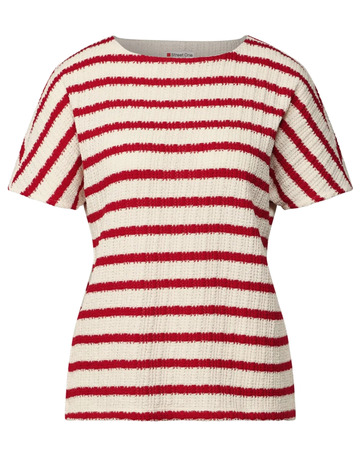 t-shirt femme  street stripe structure shirt