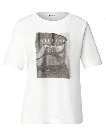 femme photo print shirt 20108