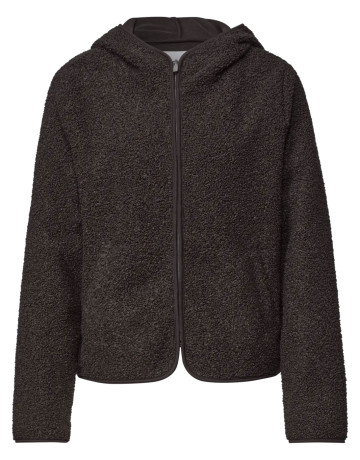femme teddy jacket w.hoody 17874