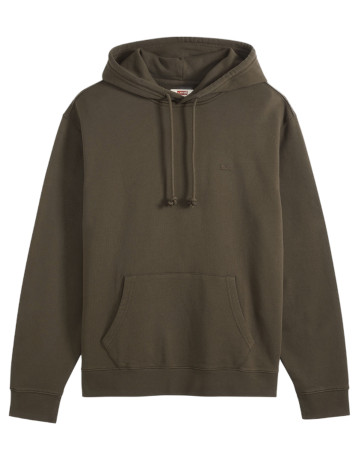 sweat-shirt homme  levi's the original hm hoodie coffee