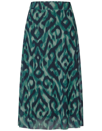 femme midi mesh skirt_aop 35930