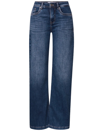 jeans femme  street style qr denim-wide leg,hw,mid