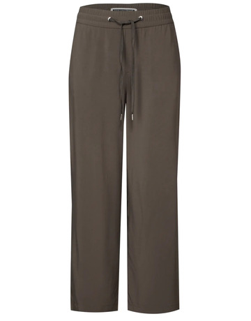 pantalon femme  street style qr emee solid hw wide le