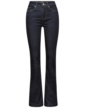 jeans femme  street qr style bootcut,hw,rinsed