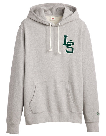 sweat-shirt homme  levis standard graphic hoodie ls let