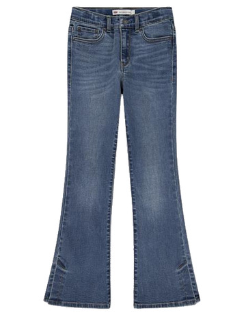 jeans fille  levi's lvg 726 flare w/ side slit