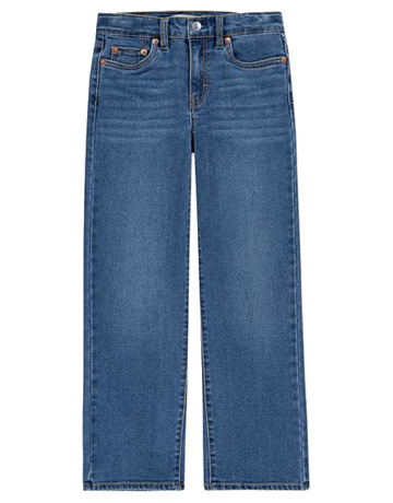 jeans fille  levi's lvg wide leg jeans