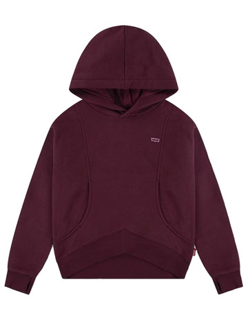 sweat-shirt fille  levi's lvg batwing patch hoodie