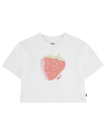 t-shirt fille  levi's lvg strawberry ss top