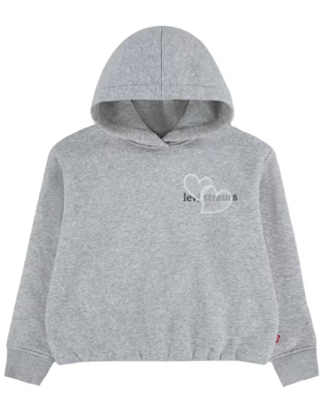 sweat-shirt fille  levi's lvg meet and greet bubble hood