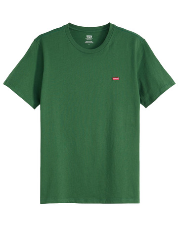 t-shirt homme  levi's ss original hm tee dark green