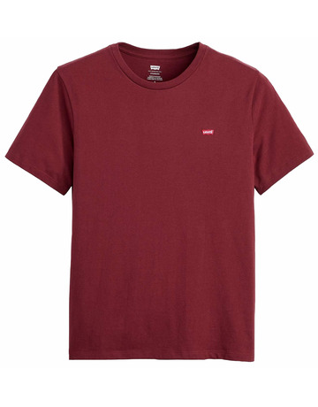 t-shirt homme  levi's ss original hm tee tawny port