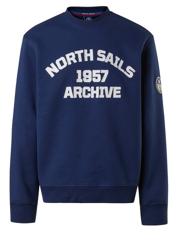 maillot homme  north sails crewneck  sweater w/graphic