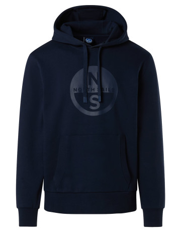 sweat-shirt homme  north sails hooded sweatshirt w/graphic