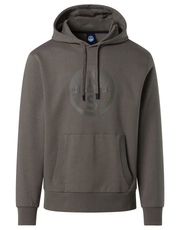 sweat-shirt homme  north sails hooded sweatshirt w/graphic