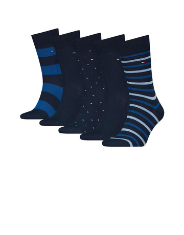  dbotex th men sock 5p giftbox stripe