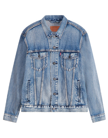 veste en jean homme  levis the trucker jacket skyline tru