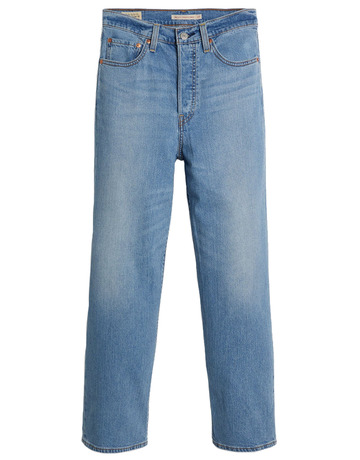 jeans femme  levi's ribcage straight ankle med ind