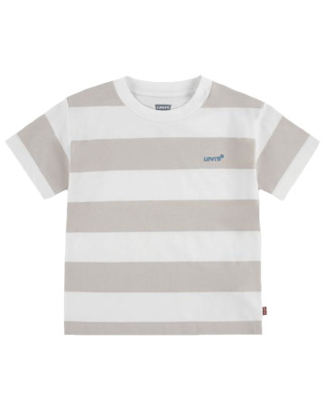 t-shirt garçon  levi's lvb big stripe tee
