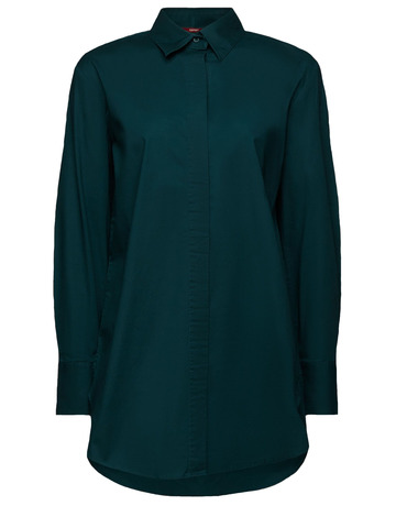 chemise femme  ESPRIT cot plaine blou