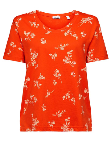 t-shirt femme  ESPRIT n ski tee aop