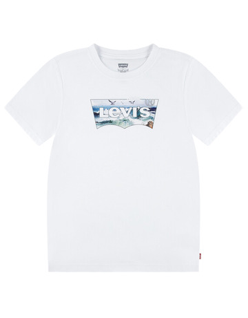 t-shirt garçon  levi's lvb crashing waves batwing tee