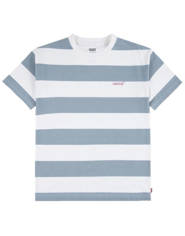 t-shirt garçon  levi's lvb big stripe tee