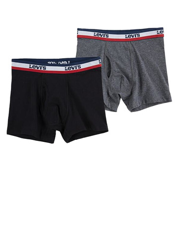 botte   levi's sportswear logo boxer brief 2p