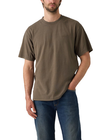 t-shirt homme  levi's red tab vintage tee garment dy
