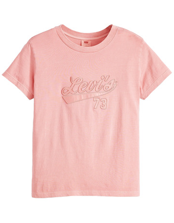 t-shirt femme  levi's graphic boxy tshirt pinks