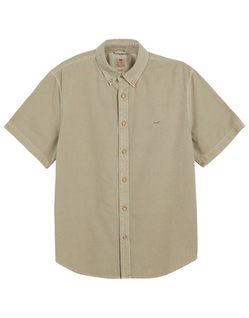 chemise homme  levi's ss authentic button down neutr