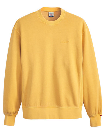 t-shirt homme  levi's authentic crew yellows