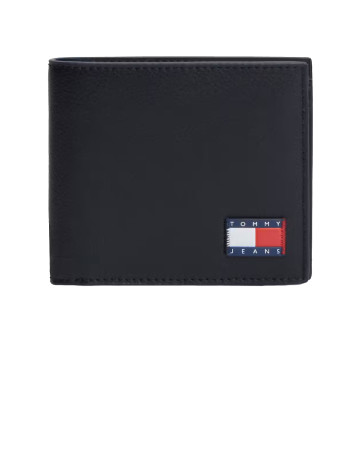  tommy hilfiger tjm heritage leather cc & coin