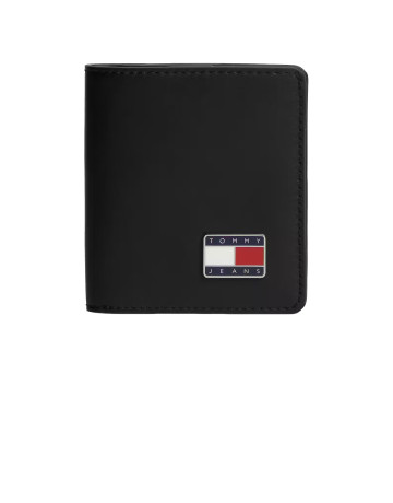  tommy hilfiger tjm heritage leather cc & coin