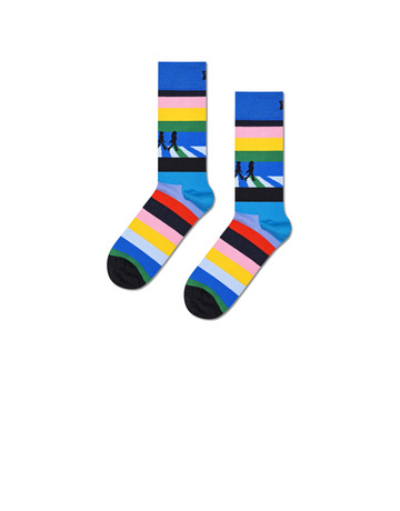  happy beatles legend crossing sock