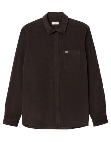 chemise homme  lacoste chemise casual manches longues