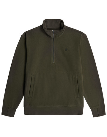 sweat-shirt homme  g-star nifous half zip sw