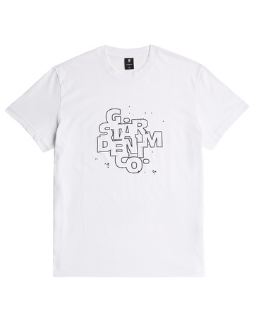 t-shirt homme  g-star hd print r t