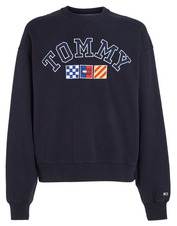 sweat-shirt homme  th tjm boxy cb archive crew