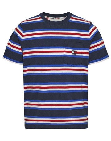 Ajouter au chariot t-shirt homme  th tjm reg flag stripe tee t-shirt homme  th tjm reg flag stripe tee