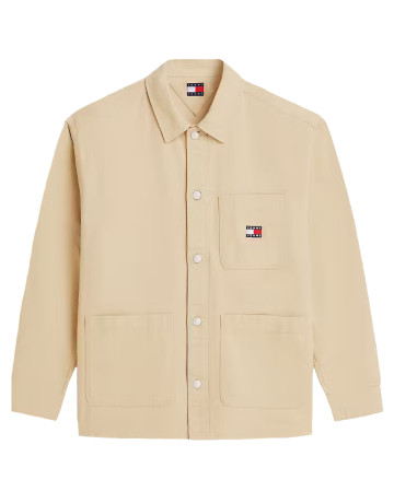 chemise homme  tommy hilfiger tjm essential overshirt ext