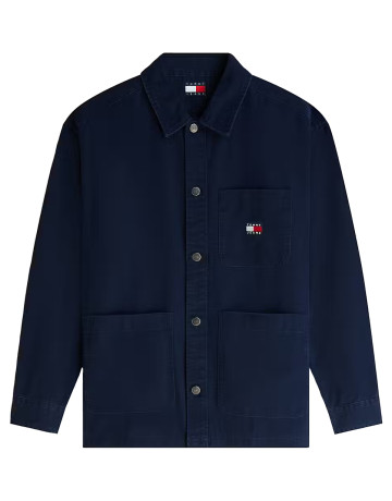 chemise homme  tommy hilfiger tjm essential overshirt ext