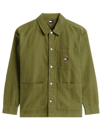 chemise homme  tommy hilfiger tjm essential overshirt ext