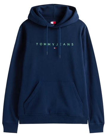 sweat-shirt homme  tommy hilfiger tjm reg linear logo hoodie ext