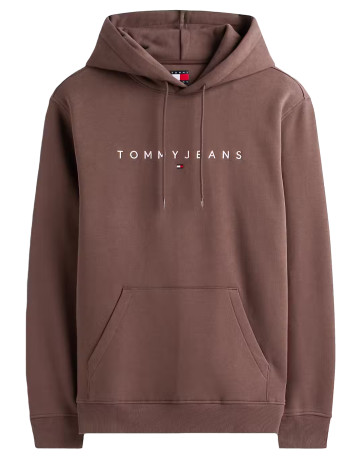sweat-shirt homme  tommy hilfiger tjm reg linear logo hoodie ext